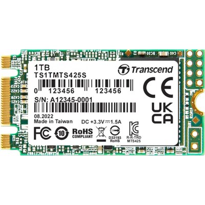 Характеристики SSD накопитель Transcend 425S 1TB TS1TMTS425S