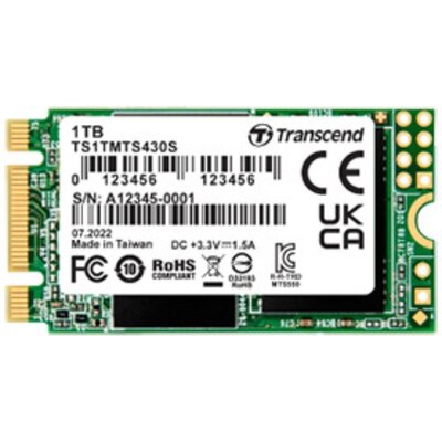 Характеристики SSD накопитель Transcend 430S 1TB TS1TMTS430S