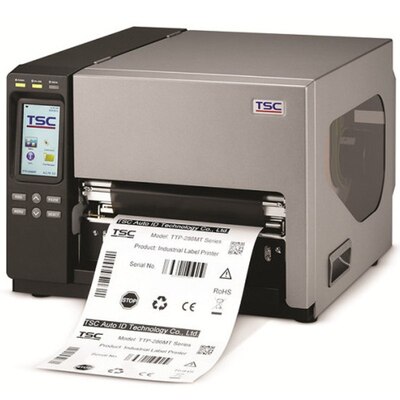 Характеристики Принтер этикеток TSC TTP-384MT с отрезчиком heavy duty