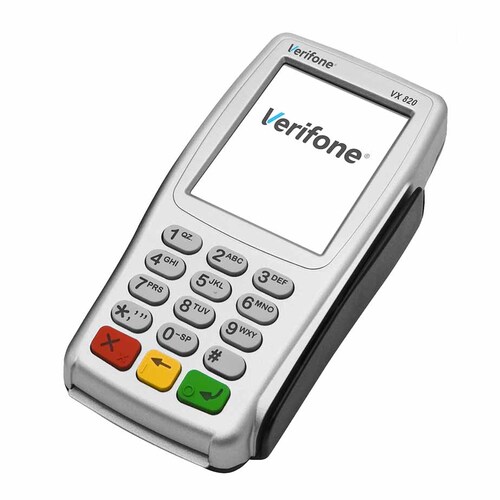 Характеристики POS-терминал (пин-пад) Verifone Vx820 CTLS б/у