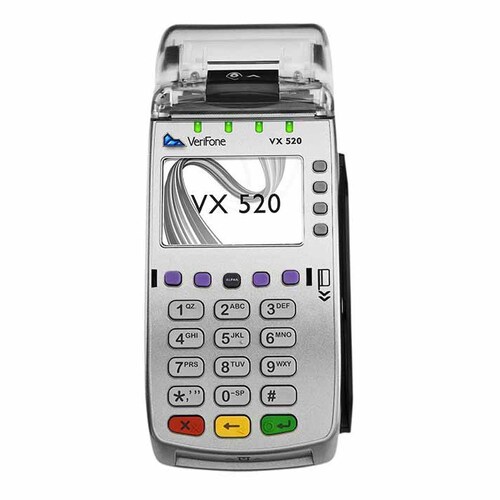 Характеристики POS-терминал Verifone Vx520 Ethernet CTLS