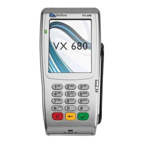 Характеристики POS-терминал Verifone Vx680 WiFi CTLS