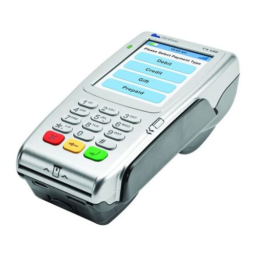 Характеристики POS-терминал Verifone Vx680 GPRS CTLS б/у