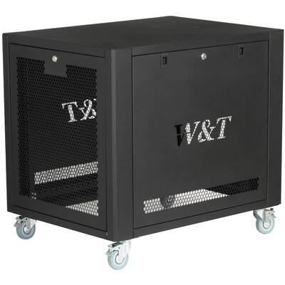 Характеристики Напольный шкаф W&T 19" 12U 600 x 800, черный (D126080BWTWOF-RU)