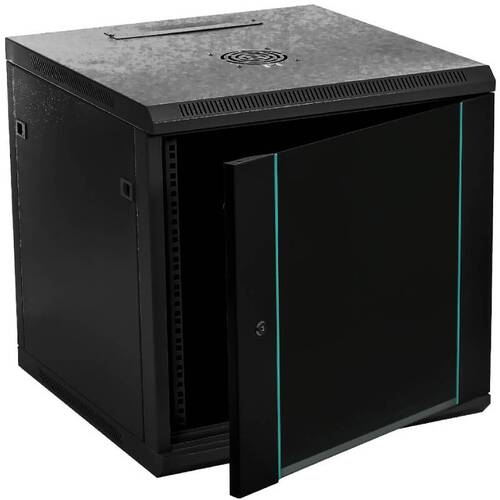 Характеристики Настенный шкаф W&T 19" 12U 600 x 450, черный (C126060BWTWOF)