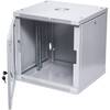 Характеристики Настенный шкаф W&T 19" 12U 600 x 600, серый (C126060GWTWOF-RU)