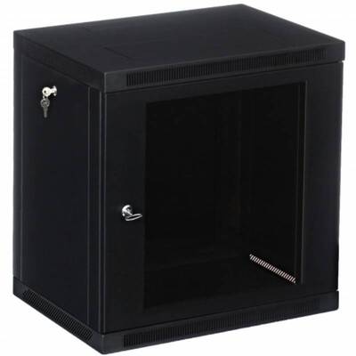 Характеристики Настенный шкаф W&T 19" 12U 600 x 450, черный (C126045BWTWOF-RU)
