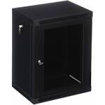 Настенный шкаф W&T 19" 15U 600 x 450, черный (C156045BWTWOF-RU)