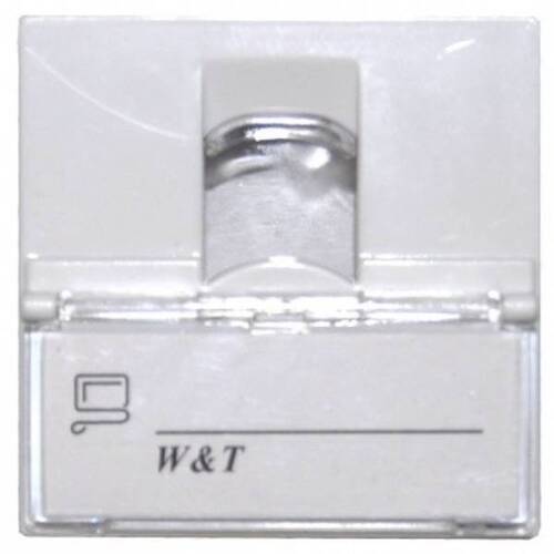 Модуль W&T Keystone 1 х RJ-45, 45х45 мм (WT-2281A)