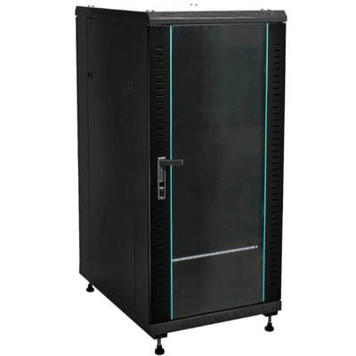 Характеристики Напольный шкаф W&T 19" 25U 600 x 600, черный (B256060BWTWOF)