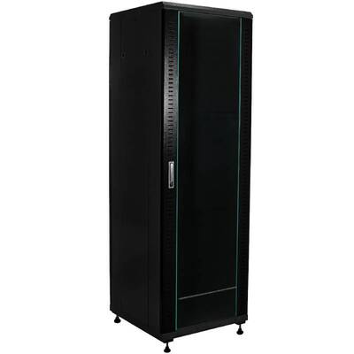 Напольный шкаф W&T 19" 38U 600 x 800, черный (WT-2041B-38U-WO-600x800-B)