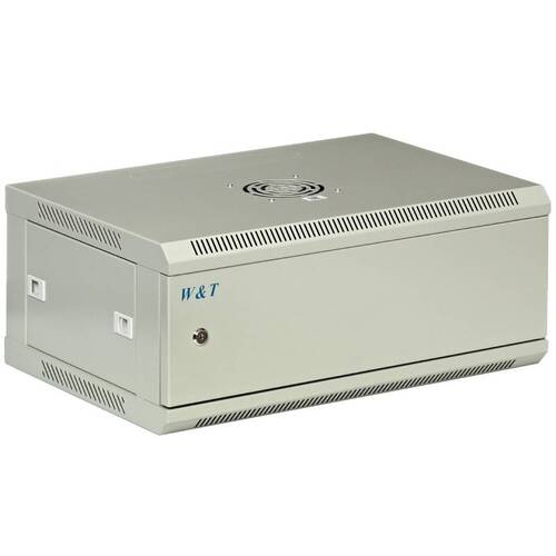 Характеристики Настенный шкаф W&T 19" 4U 600 x 450, серый (M046045GWTWOF)