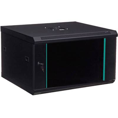 Характеристики Настенный шкаф W&T 19" 6U 600 x 500, черный (WT-2042Р-6U-600x500-F-B)