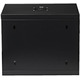 Настенный шкаф W&T 19" 9U 600 x 600, черный (C096060BWTWOF)
