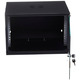 Настенный шкаф W&T 19" 9U 520 x 400, черный (P095240BWTWOF-RU)