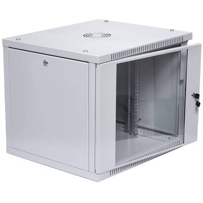 Характеристики Настенный шкаф W&T 19" 9U 600 x 520, серый (C096052GWTWOF-RU)