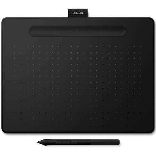 Характеристики Графический планшет Wacom Intuos M Bluetooth Black (в комплекте с уроком)