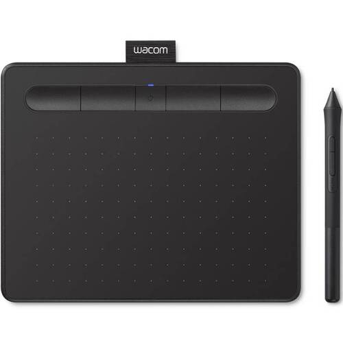 Графический планшет Wacom Intuos S Bluetooth Black (в комплекте с уроком)