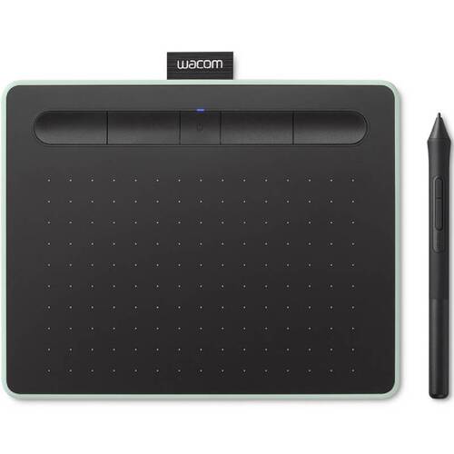 Характеристики Графический планшет Wacom Intuos S Bluetooth Pistachio (в комплекте с уроком)