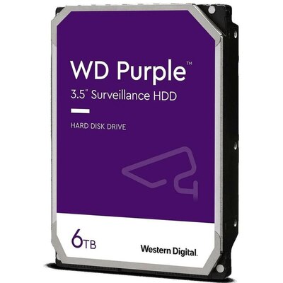 Характеристики Жесткий диск WD Purple 6Tb (WD60EJRX)
