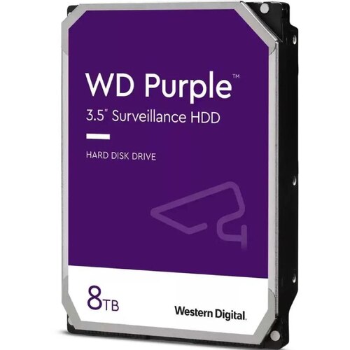 Характеристики Жесткий диск WD Purple 8Tb (WD84PURZ)