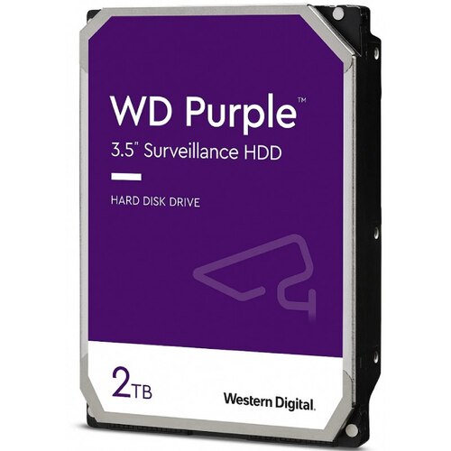 Характеристики Жесткий диск WD Purple Pro 2Tb (WD22PURZ)