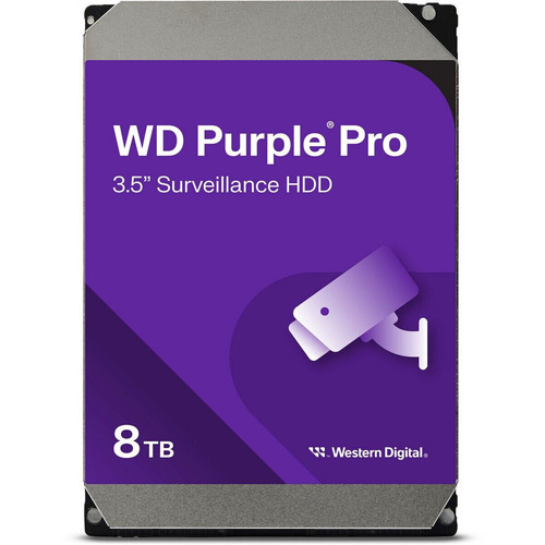 Жесткий диск HDD WD SATA3 8Tb Purple Pro 7200 rmp 256MB (WD8002PURP)