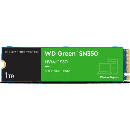 SSD накопитель WD Green SN350 1.0TB WDS100T3G0C