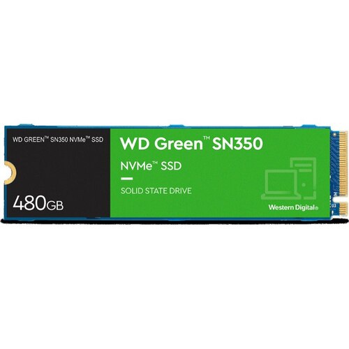 Характеристики SSD накопитель WD Green SN350 480GB WDS480G2G0C