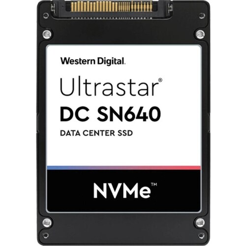 Характеристики SSD накопитель WD Ultrastar DC SN640 7680GB WUS4BB076D7P3E3