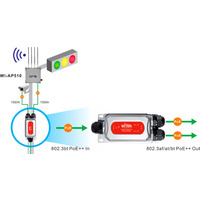 Повторитель PoE уличный Wi-Tek WI-POE21E-O