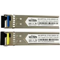 Комплект одноволоконных модулей Wi-Tek WI-SFP10L-2.5G-20KM-I