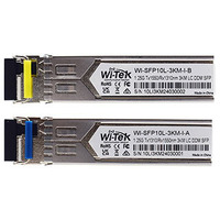 Комплект одноволоконных модулей Wi-Tek WI-SFP10L-3KM-I