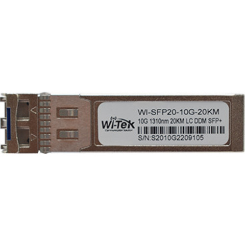 Модуль двухволоконный Wi-Tek WI-SFP20-10G-20KM