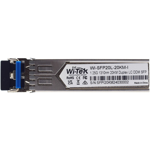 Модуль одноволоконный Wi-Tek WI-SFP20L-20KM-I