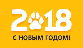 Поздравляем с Новым 2018 годом!